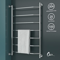 Полотенцесушитель водяной Onix Orion Left 600x1000 подключение слева хром полный комплект