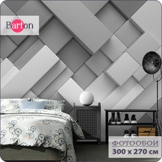 Фотообои флизелиновые 3d Bartonwall Геометрия 300х270 см M05103-G