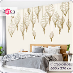 Фотообои флизелиновые 3d Bartonwall Узор 600х270 см M12706-B