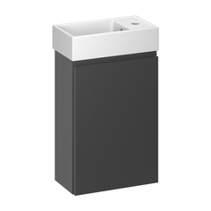 Подвесная тумба с раковиной для ванной Wellsee WC Area 221802001 в наборе 2 в 1
