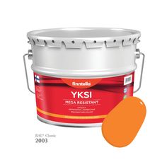 Краска-консилер с эффектом бархата YKSI, ультраматовая, цвет RAL2003 , 9л Finntella