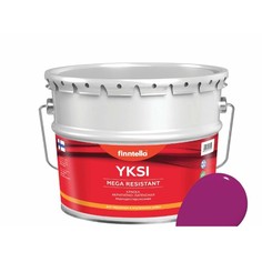 Краска-консилер с эффектом бархата YKSI, ультраматовая, цвет RAL1006 , 0,9л Finntella