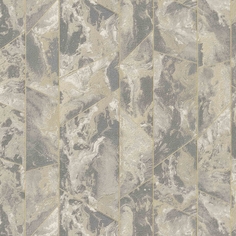 Обои Decori-Decori Carrara 2 83640 Винил на флизелине (1,06х10,05) Бежевый/Серый, Мрамор Decori&Decori