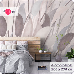Фотообои флизелиновые 3d Bartonwall Абстракция Растения 500х270 см M21405-P
