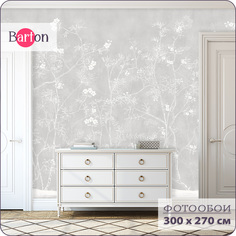 Фотообои флизелиновые 3d Bartonwall Цветы Растения 300х270 см M21703-G