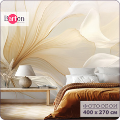 Фотообои флизелиновые 3d Bartonwall Абстракция Цветы 400х270 см M24004-B
