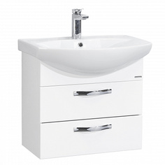 Тумба с раковиной AQUATON Ария 50 М 1A1400K0AA010, белый