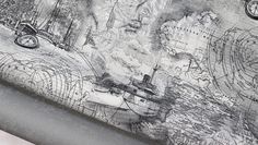 Обои на флизелиновой основе Elysium E801702, 1.06 м, серый