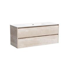 Тумба подвесная SANCOS Libra 1190х450х500, дуб галифакс натуральный, арт. LB120-1EG