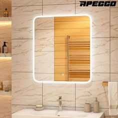 Зеркало Apeggo Delfina Led 700х800 с подогревом GG90149