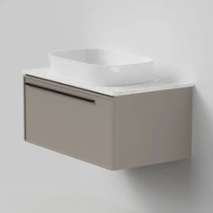 Тумба под раковину La Fenice Elba Cappuccino 90 см бежевая матовая FNC-01-ELB-C-90