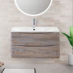 Тумба с раковиной BelBagno Acqua 80 pino scania