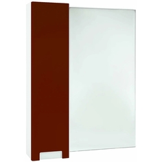 Зеркало-шкаф Bellezza Пегас 60 L, красное 4610409002039