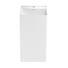 Напольная раковина отдельностоящая Wellsee Pure BY Wellsee 230715000, моноблок, белая
