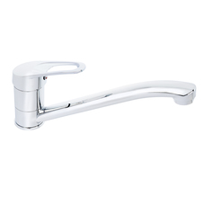 Смеситель для кухни СоюзКран, однорычажный, низкий излив 25см, хром, SK1114.2