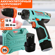 Акк. безударная дрель-шуруповерт Sturm! CD3212SC