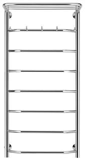 Полотенцесушитель водяной Secado Агата 1 КСП 100x50 хром