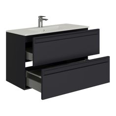 Тумба под раковину Allen Brau Eclipse 80 1.E1002.AM 2.0 00334006 антрацит матовый
