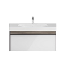 MO.100.1+1/AR Тумба MODULA подвесная 100 с ящиком 1+1, арабика Цена за 1шт. Kerama Marazzi
