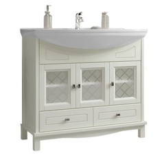 Тумба с раковиной Opadiris Омега 85 cлоновая кость