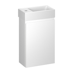 Подвесная тумба с раковиной для ванной Wellsee WC Area 221801002 в наборе 2 в 1