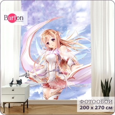 Фотообои флизелиновые 3d Bartonwall Аниме K20202 200х270 см
