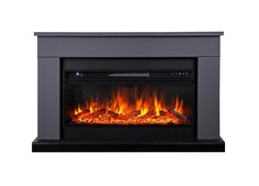 Электрокамин Royal Flame Bergen графит с очагом Vision 42 LOG LED