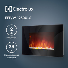 Электрокамин Electrolux EFP/W-1250ULS, черный