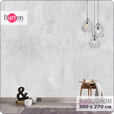 Фотообои флизелиновые 3d Bartonwall Бетон Штукатурка 300х270 см M17003