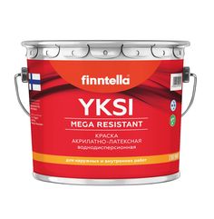 Краска-консилер с эффектом бархата YKSI, ультраматовая, цвет NCS S 5010-B50G, 2,7л Finntella
