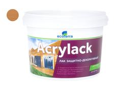 Лак защитно-декоративный водный ECOTERRA калужница 2,5 кг /6