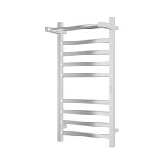 Полотенцесушитель электрический профильный с полкой Bauedge Hotel Shelf 50х100, 8 планок