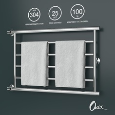 Полотенцесушитель Водяной Onix Sirius Turn Left 500x800 угловое подключение слева Хром