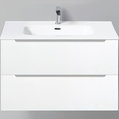 Тумба под раковину подвесная 80 см BelBagno Bianco Lucido ETNA-H60-800-2C-SO-BL-P