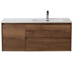Тумба с раковиной BelBagno Kraft 120-BB1200ETL-R Rovere Tabacco
