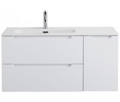 Тумба с раковиной BelBagno Etna 100-BB1000ETL-L Bianco Lucido