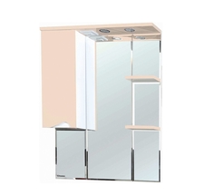 Зеркало-шкаф Bellezza Эйфория 80 L бежевый 4619113002076