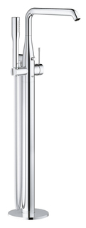 Смеситель для ванны GROHE Essence+ с душевым гарнитуром, верхняя монтажная часть, напольны
