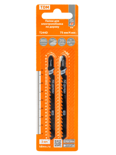 Пилки для электролобзика TDM SQ1089-0207
