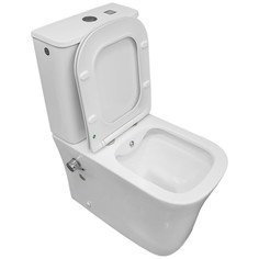 Унитаз-компакт Bloomix Magic 1218SB/UF1 безободковый с функцией биде и смесителем Ceramic+