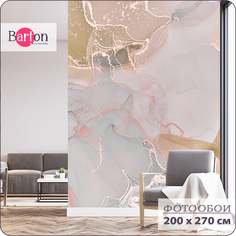 Фотообои флизелиновые 3d Bartonwall Мрамор Флюид 200х270 см M05802