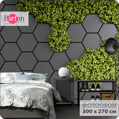 Фотообои флизелиновые 3d Bartonwall Плитка 300х270 см M05303