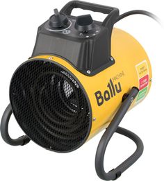 Электрическая тепловая пушка Ballu BHP-PE2-3, 3кВт, желтый нс-1274967