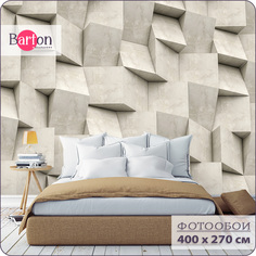 Фотообои флизелиновые 3d Bartonwall Геометрия 400х270 см M23104-B