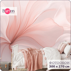 Фотообои флизелиновые 3d Bartonwall Абстракция Цветы 300х270 см M24003-P
