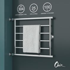 Полотенцесушитель Водяной Onix Sirius Direct Left 500x600 прямое подключение слева Хром