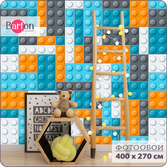 Фотообои флизелиновые 3d Bartonwall Детские Лего K23004 400х270 см