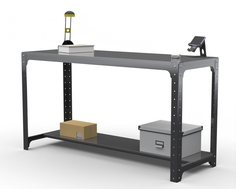 Стол металлический Metalex серия KIT 750х1000х400 (одна полка) (серый)