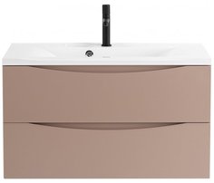 Тумба с раковиной BelBagno Marino 90-BB900/450-LV-MR-PR Capucino Lucido