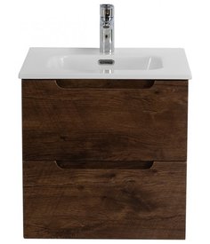 Тумба с раковиной BelBagno Etna 50-BB500ETL Rovere Moro